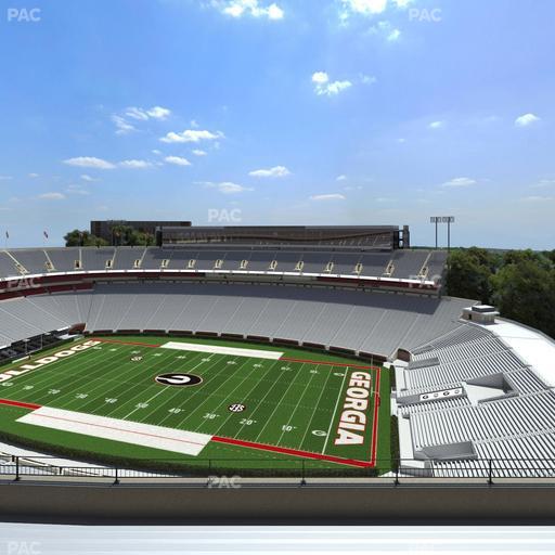 Sanford Stadium - Section 603 Seat View