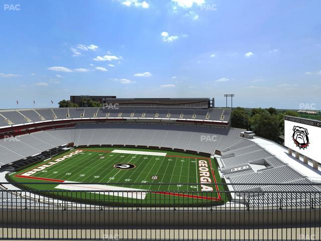 Sanford Stadium - Section 604 Seat View Sanford Stadium - Section 604 Seat View