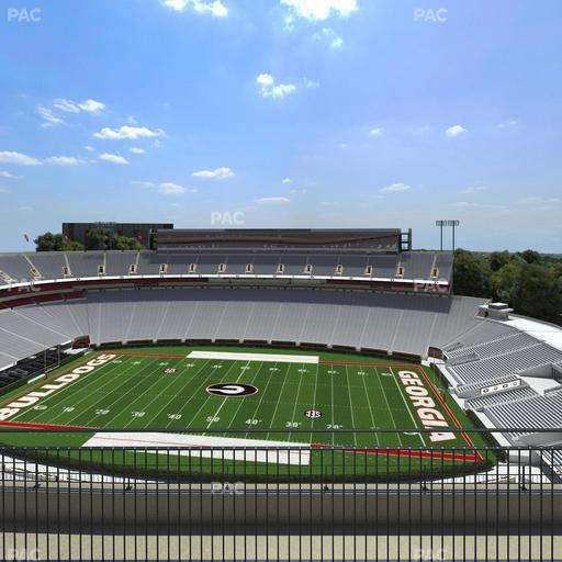 Sanford Stadium - Section 605 Seat View