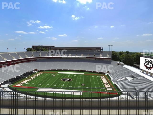 Sanford Stadium - Section 605 Seat View Sanford Stadium - Section 605 Seat View