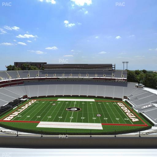 Sanford Stadium - Section 606 Seat View