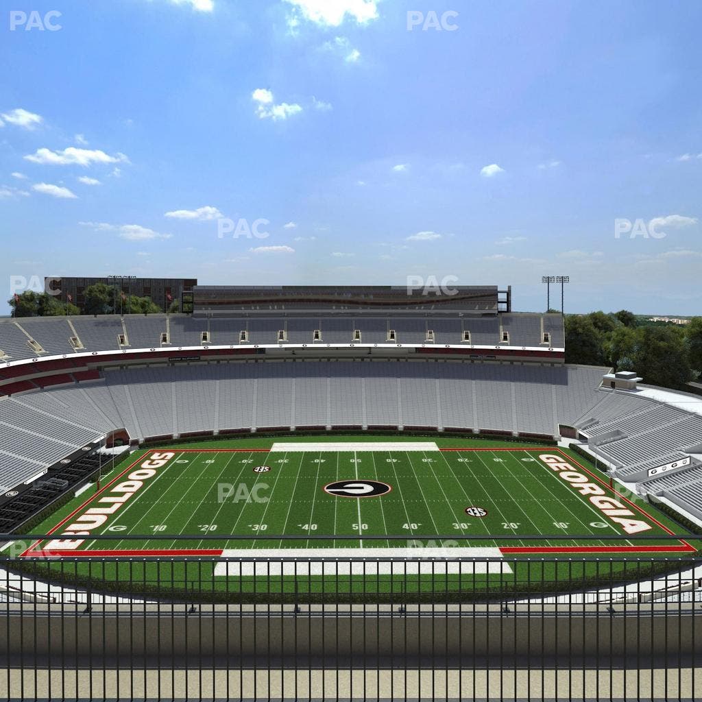 Sanford Stadium - Section 607 Seat View