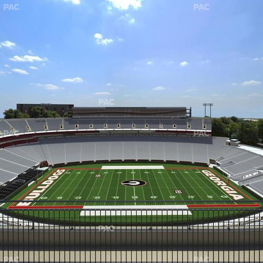 Sanford Stadium - Section 607 Seat View