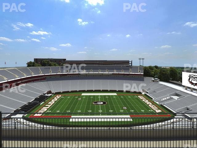 Sanford Stadium - Section 607 Seat View