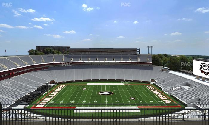 Sanford Stadium - Section 607 Seat View