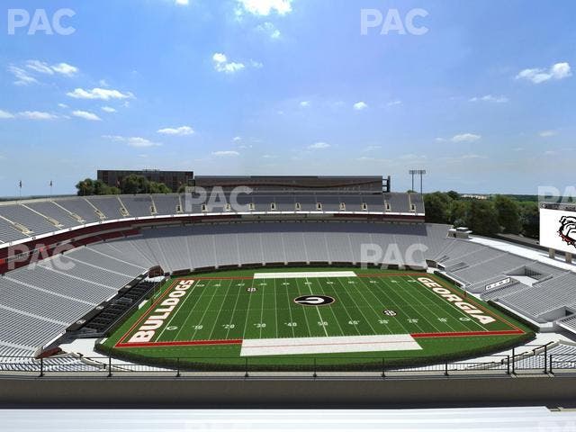 Sanford Stadium - Section 608 Seat View