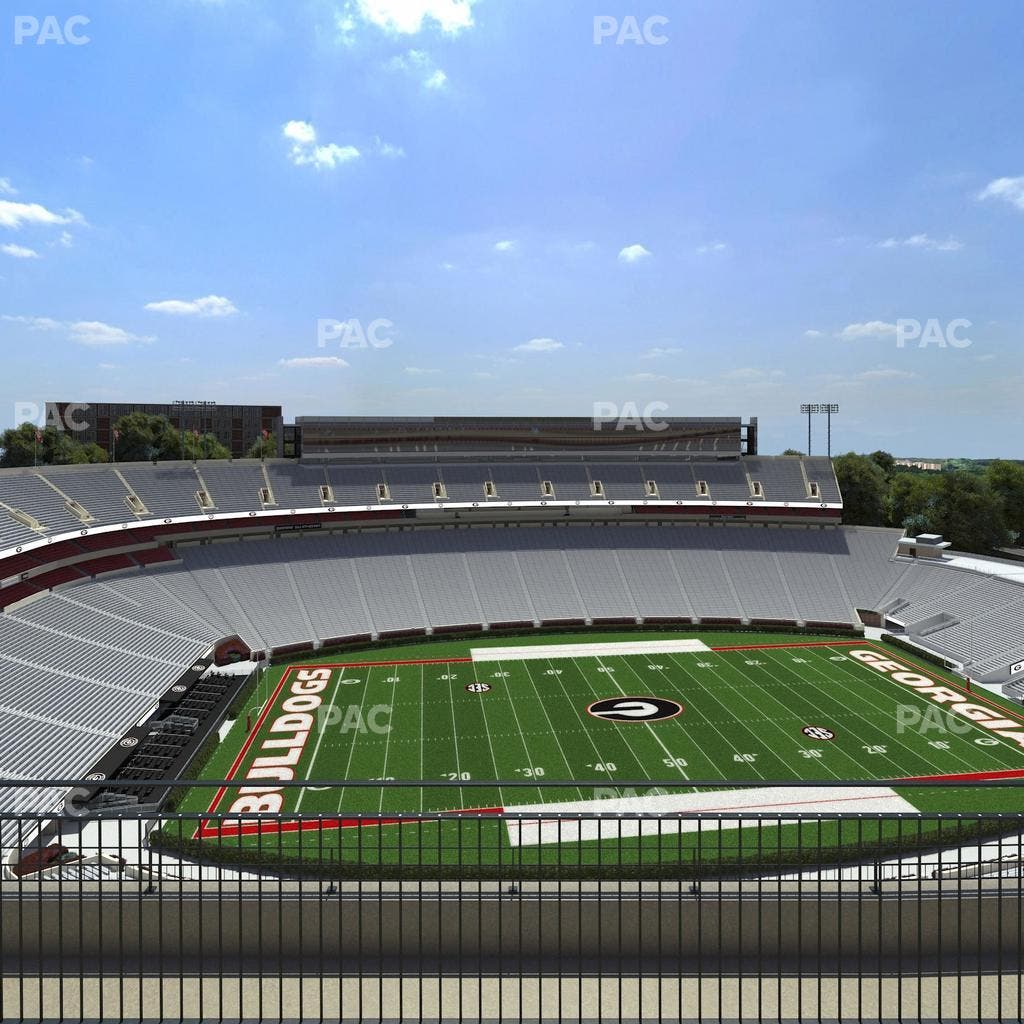 Sanford Stadium - Section 609 Seat View