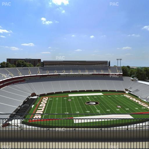 Sanford Stadium - Section 609 Seat View