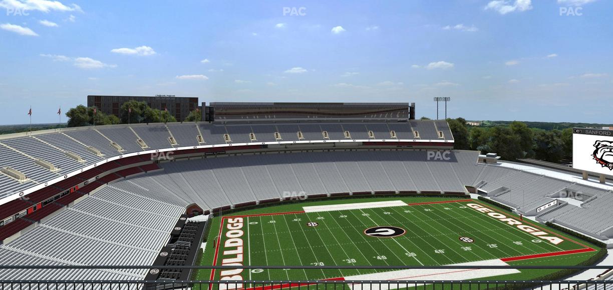 Sanford Stadium - Section 610 Seat View