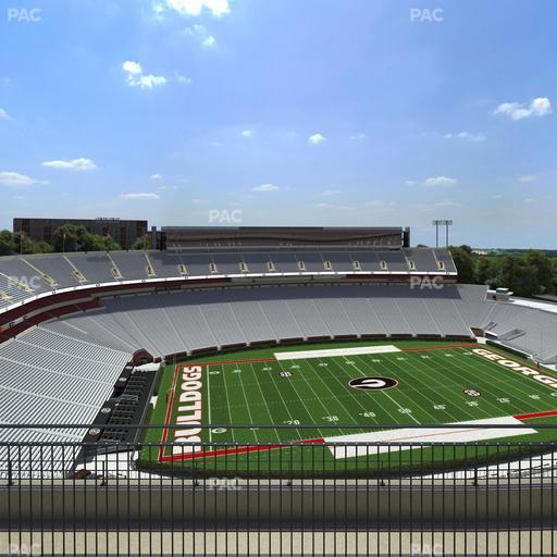 Sanford Stadium - Section 610 Seat View