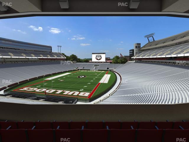 Sanford Stadium - Section East Upper Club 216 Seat View Sanford Stadium - Section East Upper Club 216 Seat View