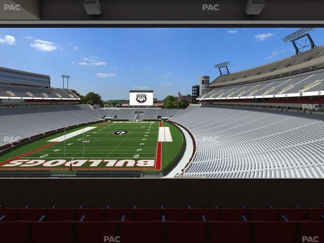 Sanford Stadium - Section East Upper Club 217 Seat View Sanford Stadium - Section East Upper Club 217 Seat View