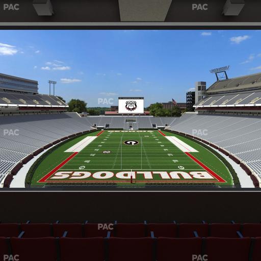 Sanford Stadium - Section East Upper Club 219 Seat View