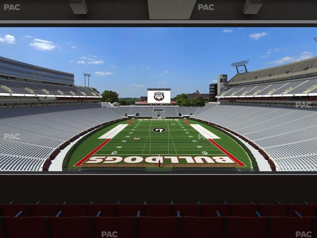 Sanford Stadium - Section East Upper Club 219 Seat View Sanford Stadium - Section East Upper Club 219 Seat View