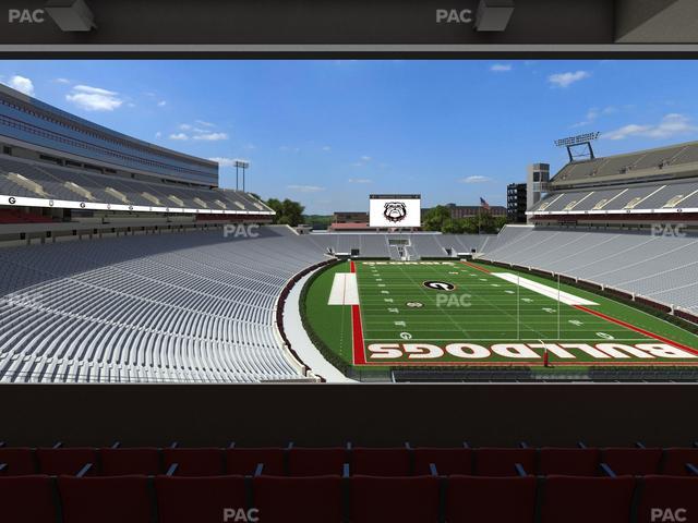 Sanford Stadium - Section East Upper Club 221 Seat View Sanford Stadium - Section East Upper Club 221 Seat View