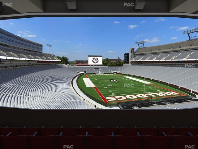 Sanford Stadium - Section East Upper Club 222 Seat View Sanford Stadium - Section East Upper Club 222 Seat View