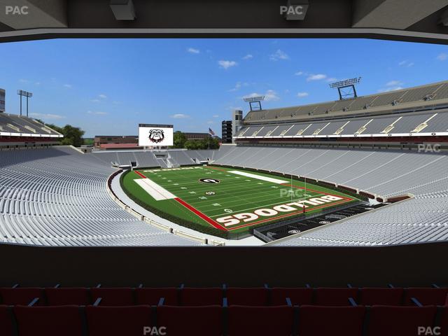 Sanford Stadium - Section East Upper Club 223 Seat View Sanford Stadium - Section East Upper Club 223 Seat View