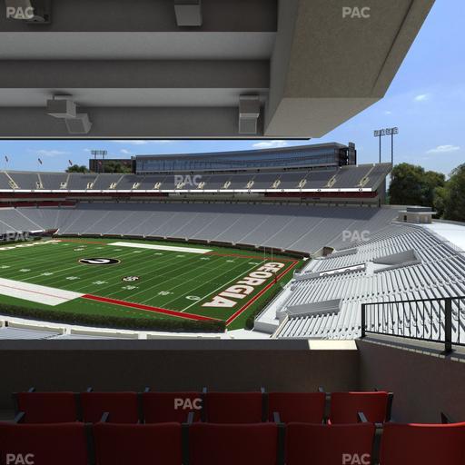 Sanford Stadium - Section North Club 201 Seat View