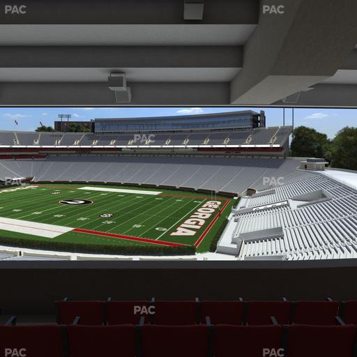 Sanford Stadium - Section North Club 202 Seat View