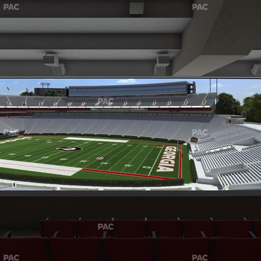 Sanford Stadium - Section North Club 203 Seat View
