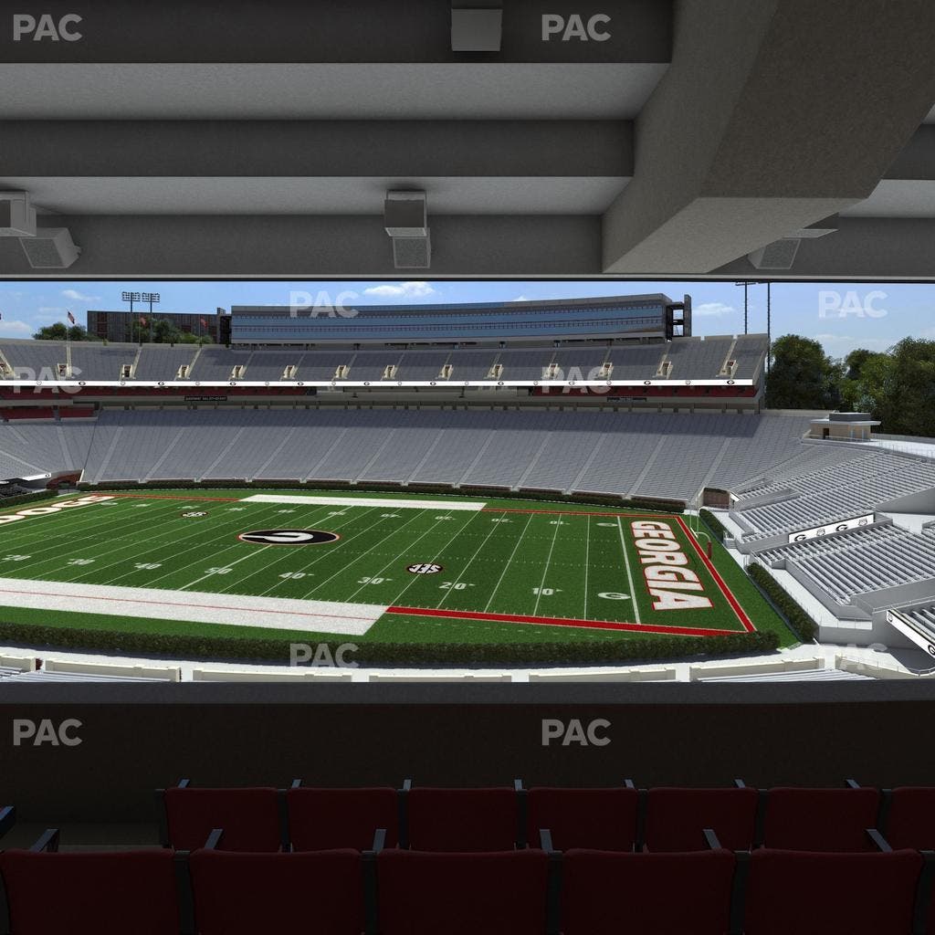 Sanford Stadium - Section North Club 204 Seat View