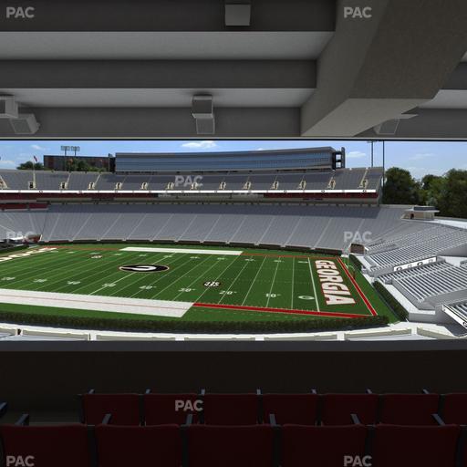 Sanford Stadium - Section North Club 204 Seat View