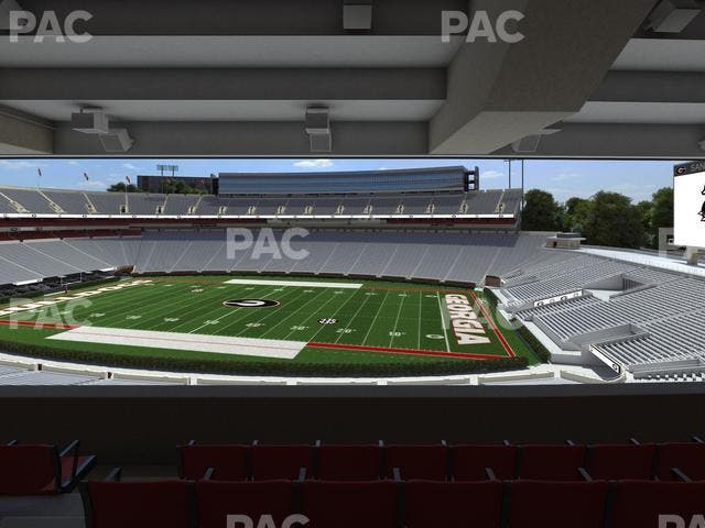 Sanford Stadium - Section North Club 204 Seat View