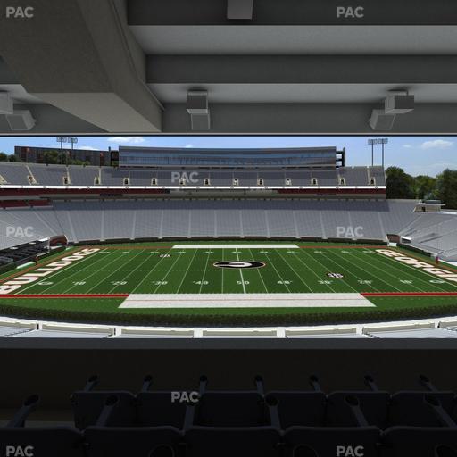 Sanford Stadium - Section North Club 207 Seat View