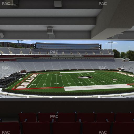 Sanford Stadium - Section North Club 209 Seat View
