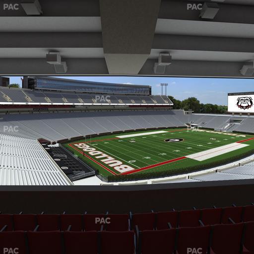 Sanford Stadium - Section North Club 213 Seat View