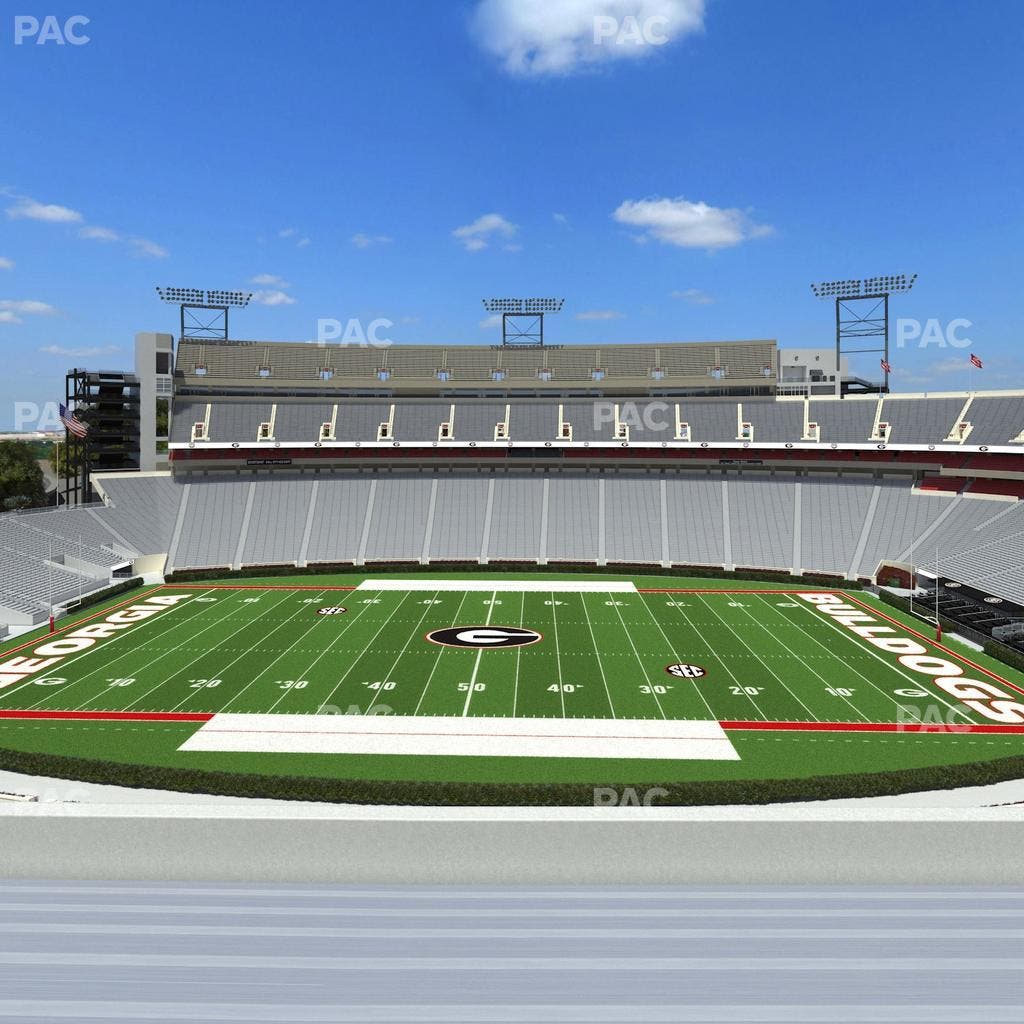 Sanford Stadium - Section Sky Club 331 Seat View
