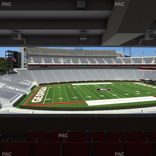Sanford Stadium - Section South Club 234 Seat View
