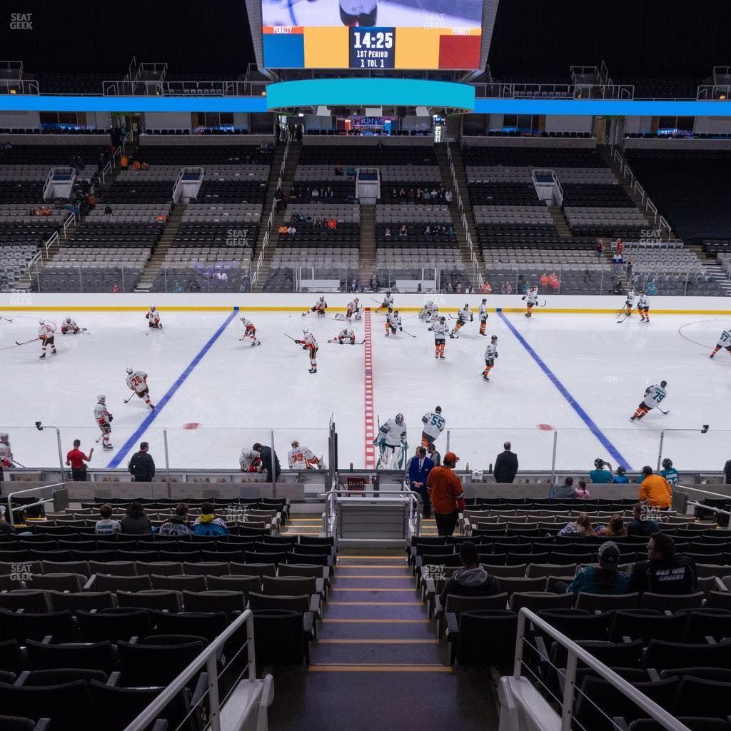 SAP Center at San Jose - Section 101 Seat View