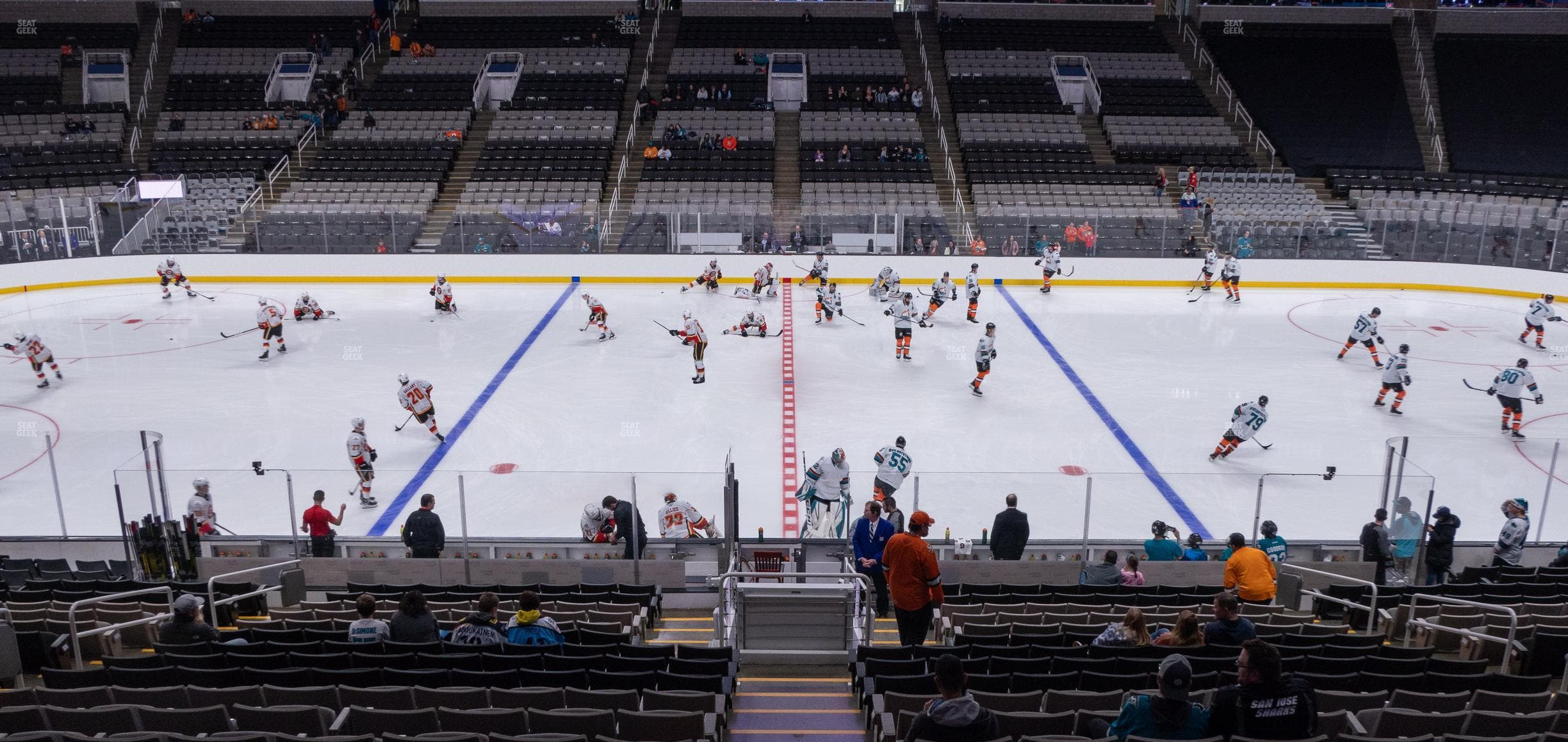 SAP Center at San Jose - Section 101 Seat View