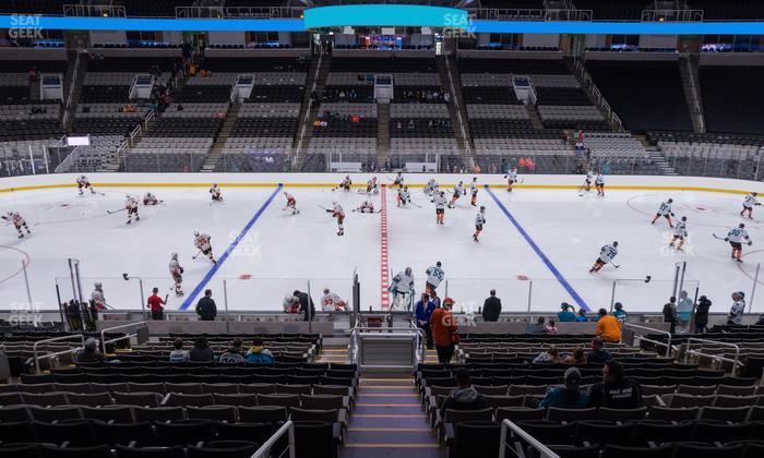 SAP Center at San Jose - Section 101 Seat View