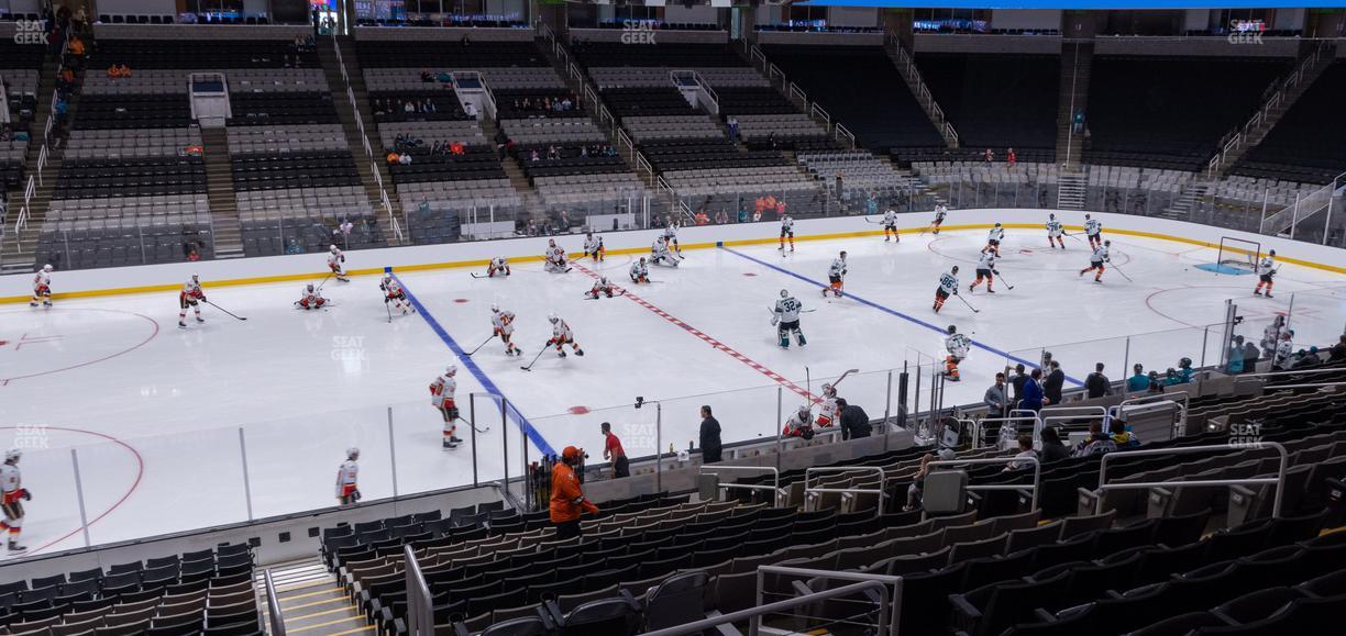SAP Center at San Jose - Section 102 Seat View