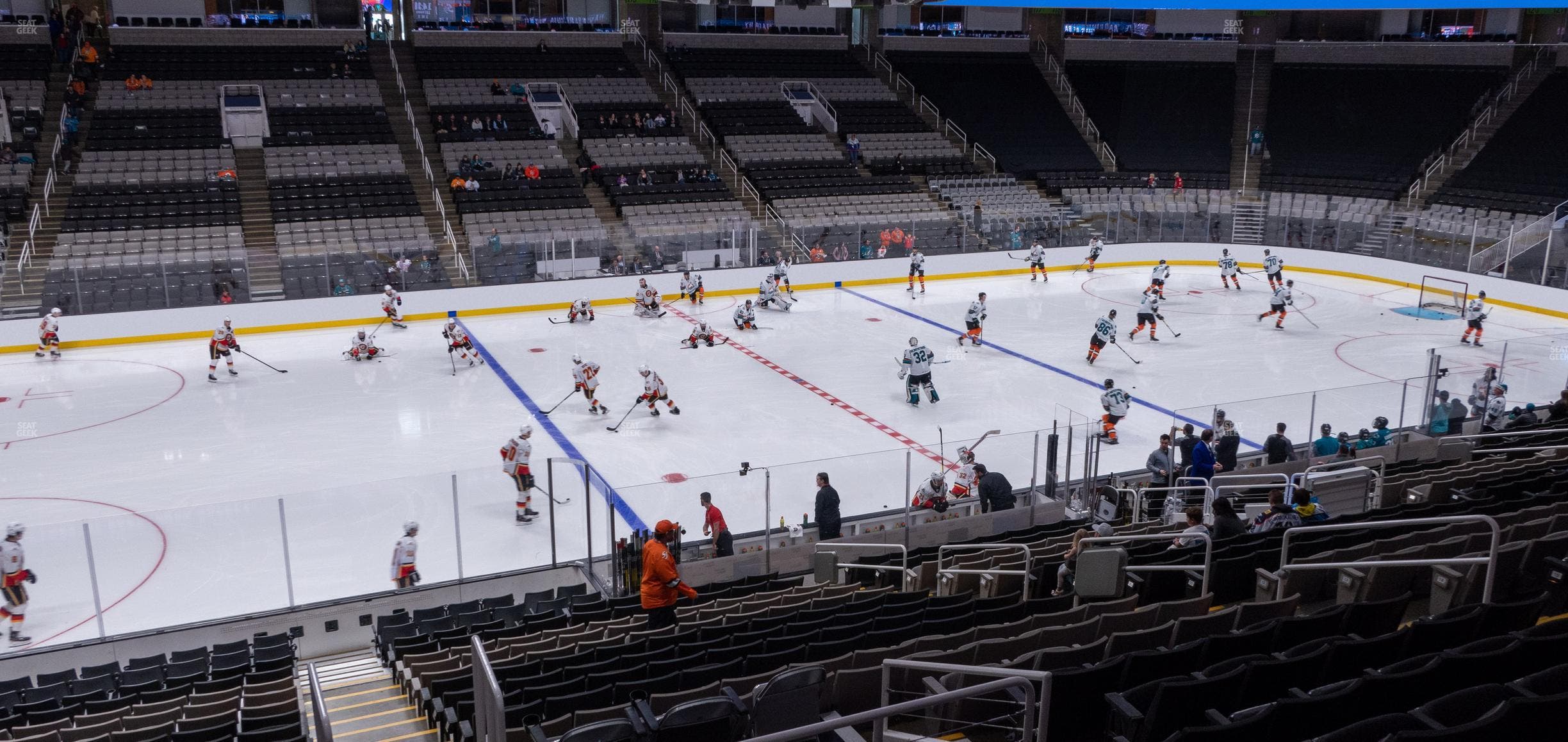 SAP Center at San Jose - Section 102 Seat View