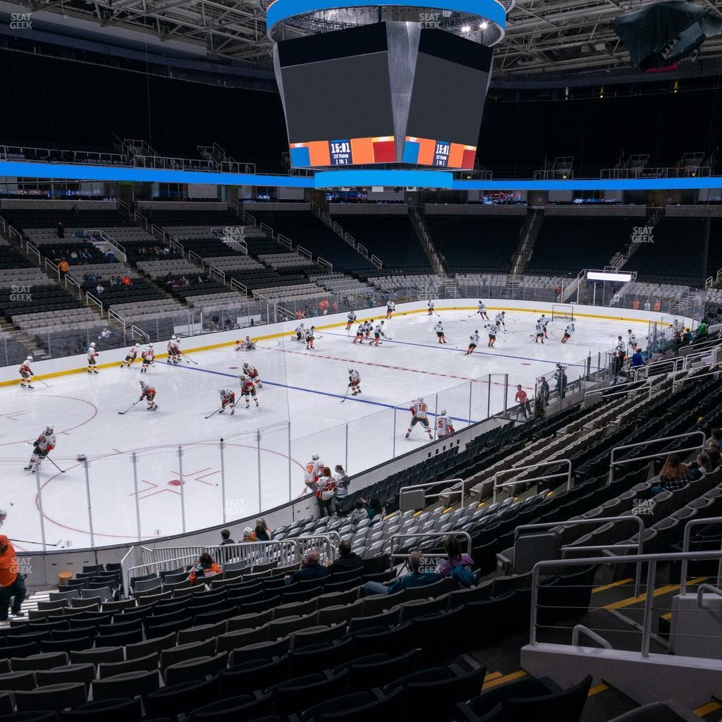 SAP Center at San Jose - Section 104 Seat View