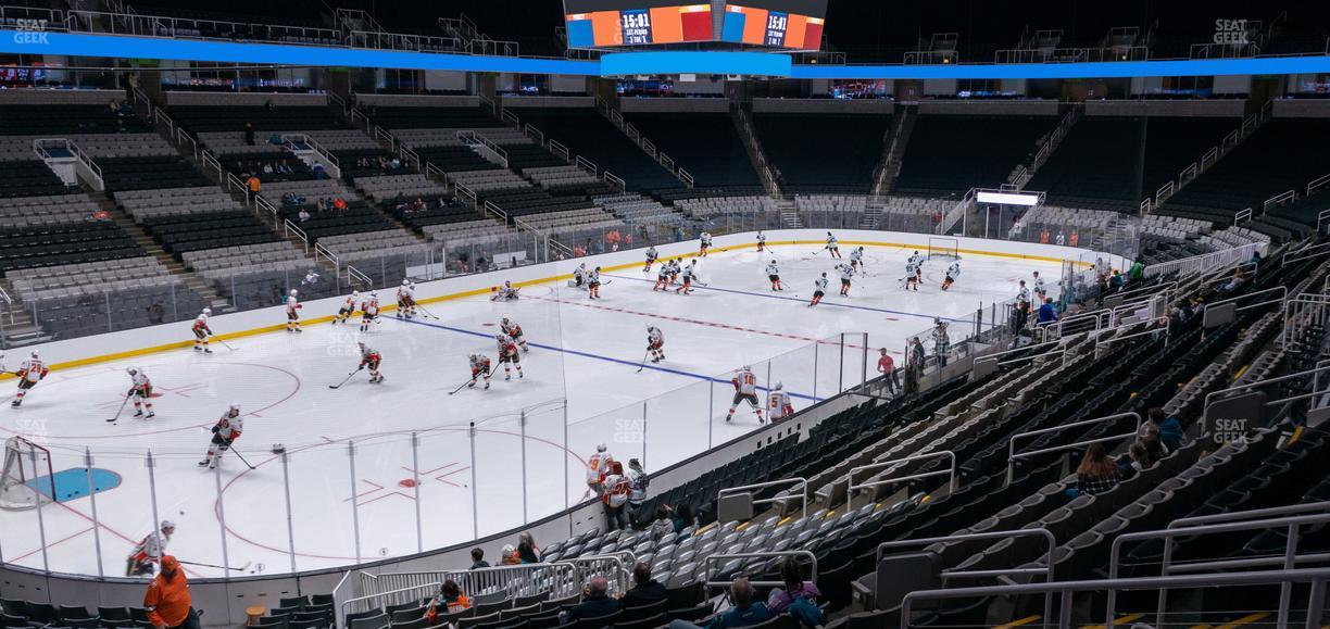SAP Center at San Jose - Section 104 Seat View