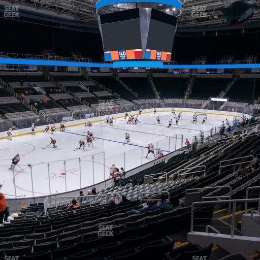 SAP Center at San Jose - Section 104 Seat View