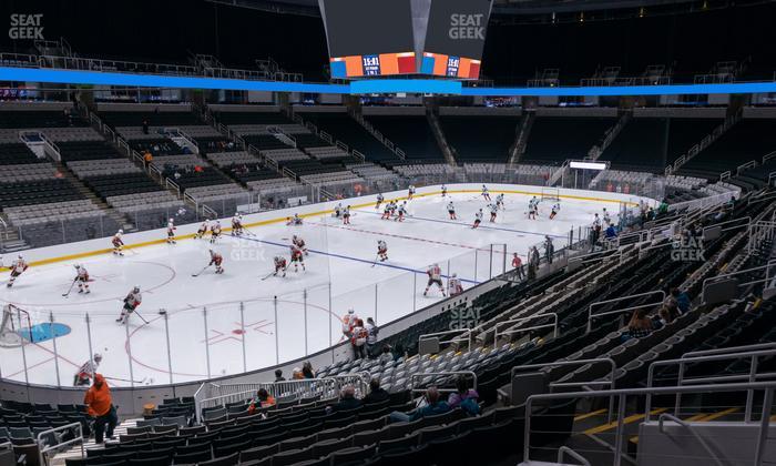 SAP Center at San Jose - Section 104 Seat View