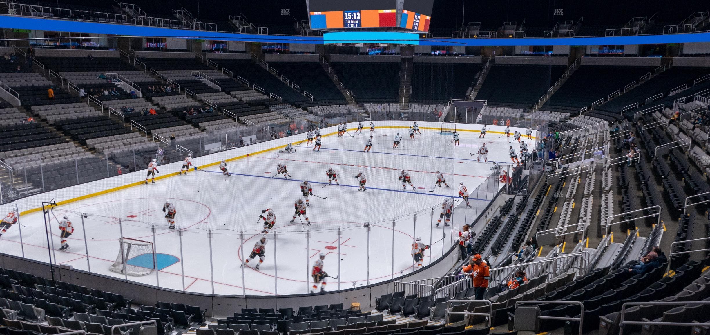 SAP Center at San Jose - Section 106 Seat View