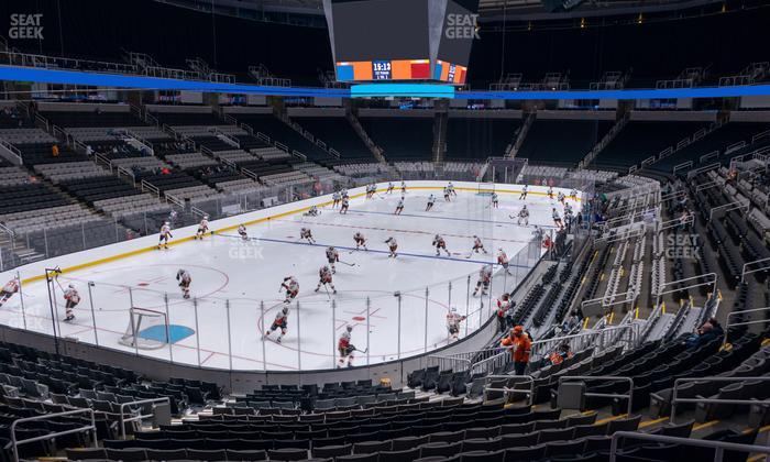 SAP Center at San Jose - Section 106 Seat View