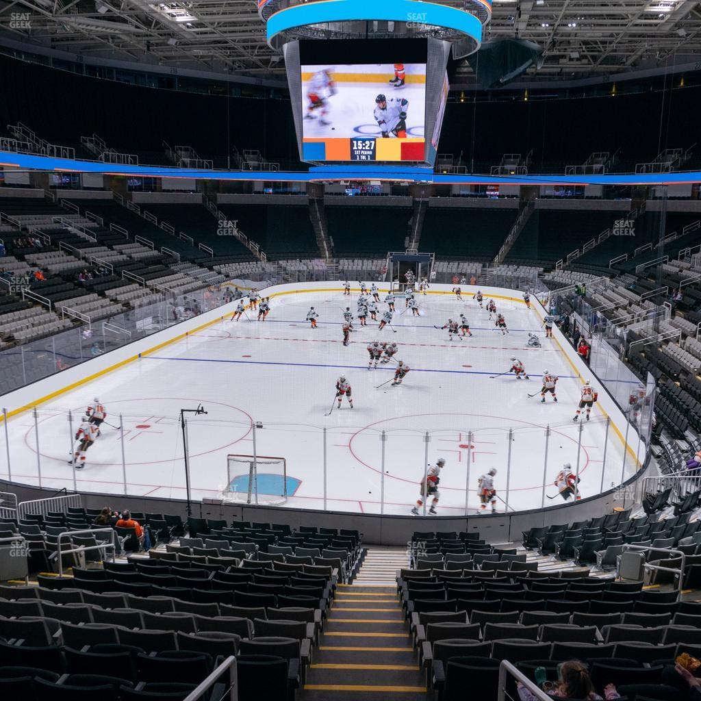 SAP Center at San Jose - Section 107 Seat View