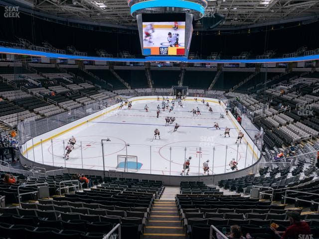 SAP Center at San Jose - Section 107 Seat View