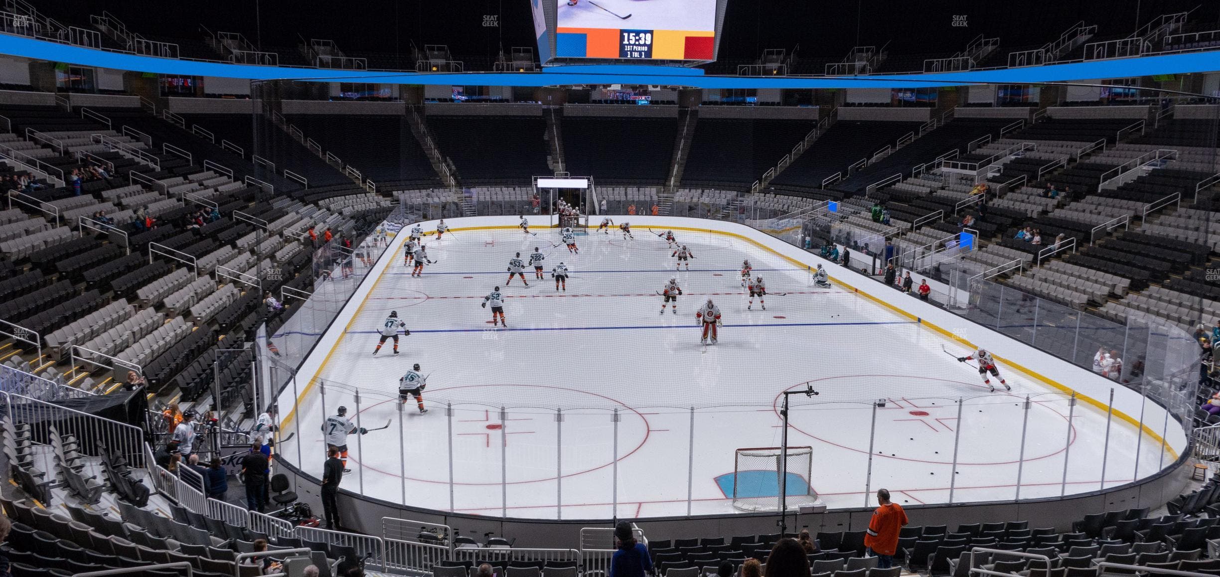 SAP Center at San Jose - Section 109 Seat View