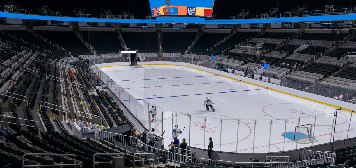 SAP Center at San Jose - Section 110 Seat View