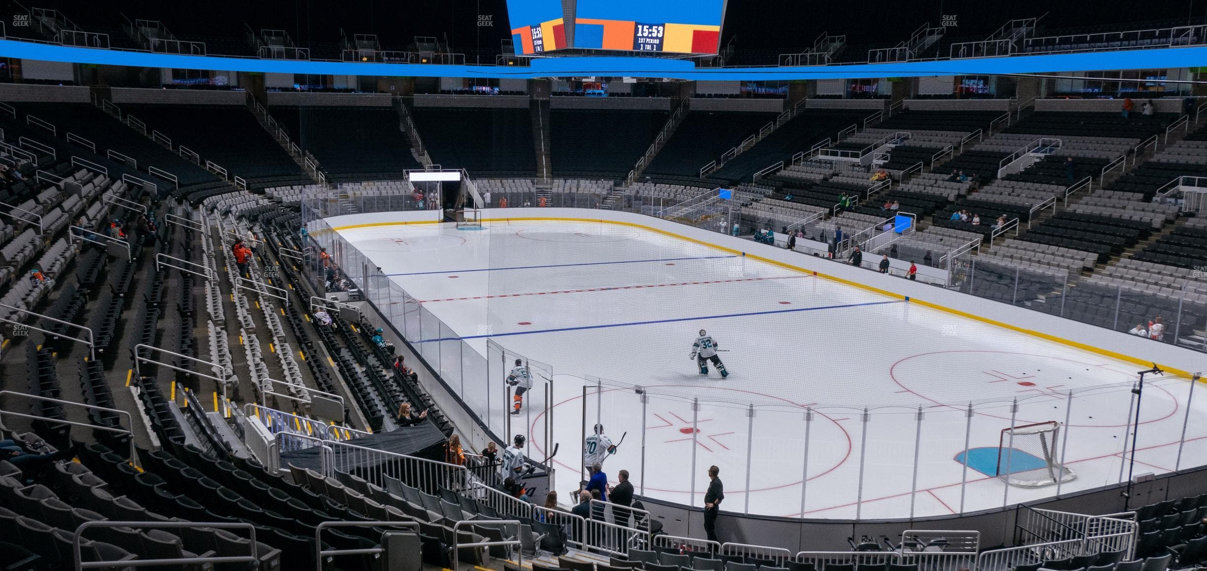 SAP Center at San Jose - Section 110 Seat View