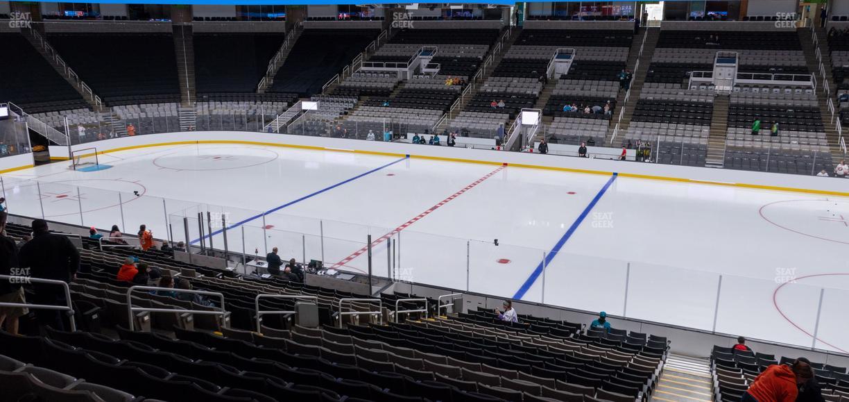 SAP Center at San Jose - Section 114 Seat View