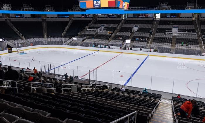 SAP Center at San Jose - Section 114 Seat View